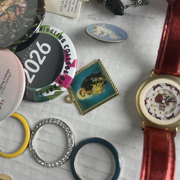 Women’s draw junk lot Watches, Necklaces, Pens custom jewelry Lot Of 42 main image 6